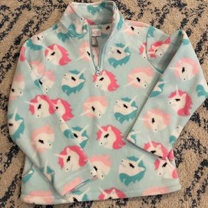 Children’s Place Unicorn Pullover Fleece